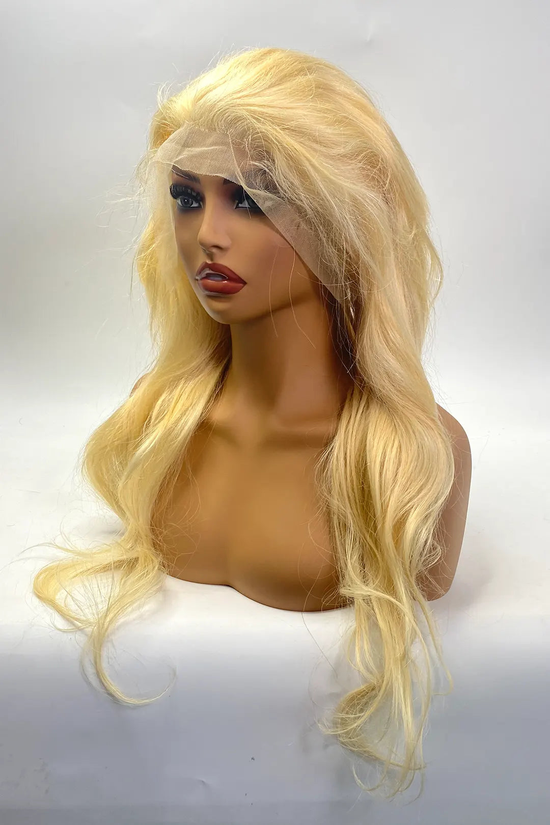 13x4 Lace Frontal Straight Wigs #613 Color