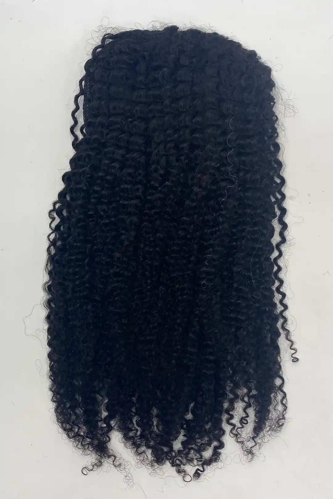 Kinky Curly Natural Color Drawstring Ponytails