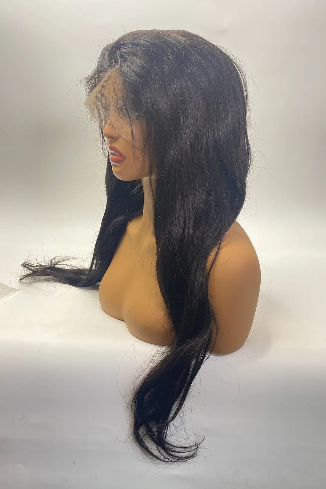 Full Lace Frontal Wig 22 Inch Natural Color