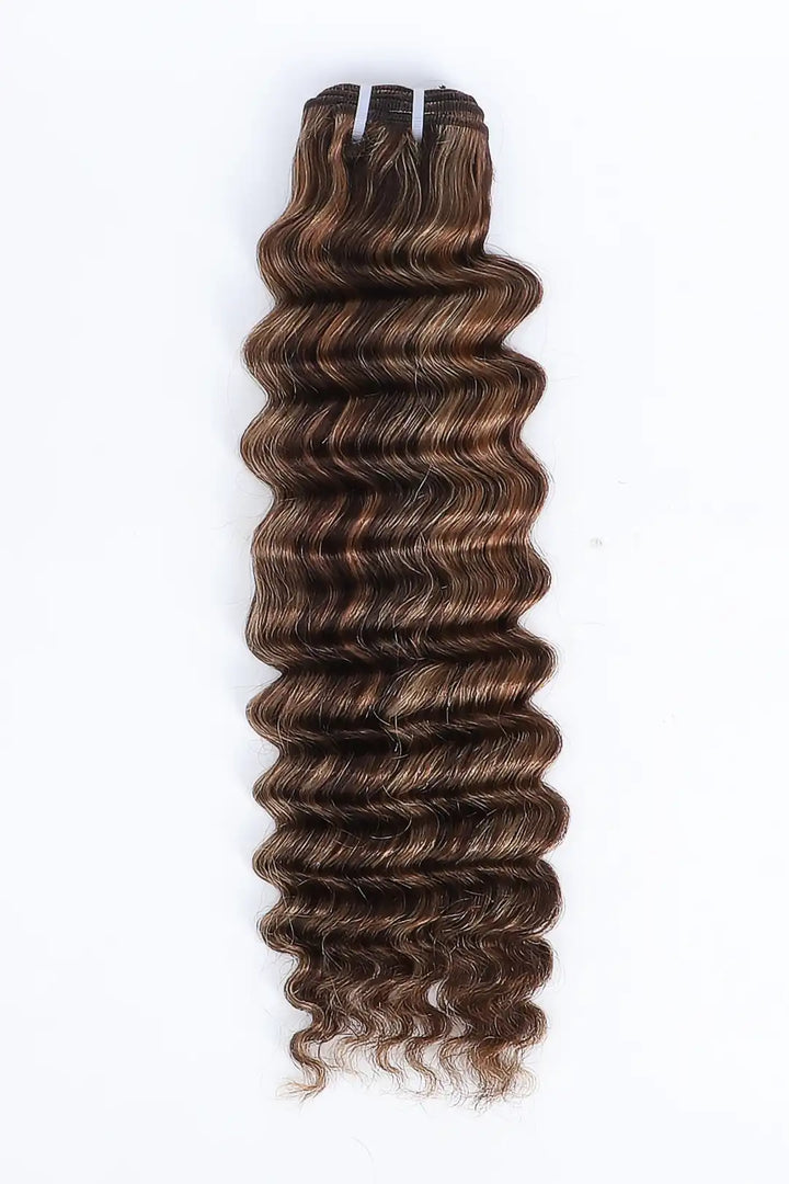#4/27/30 Piano Color Cambodia Virgin Hair Bundles Deep Wave