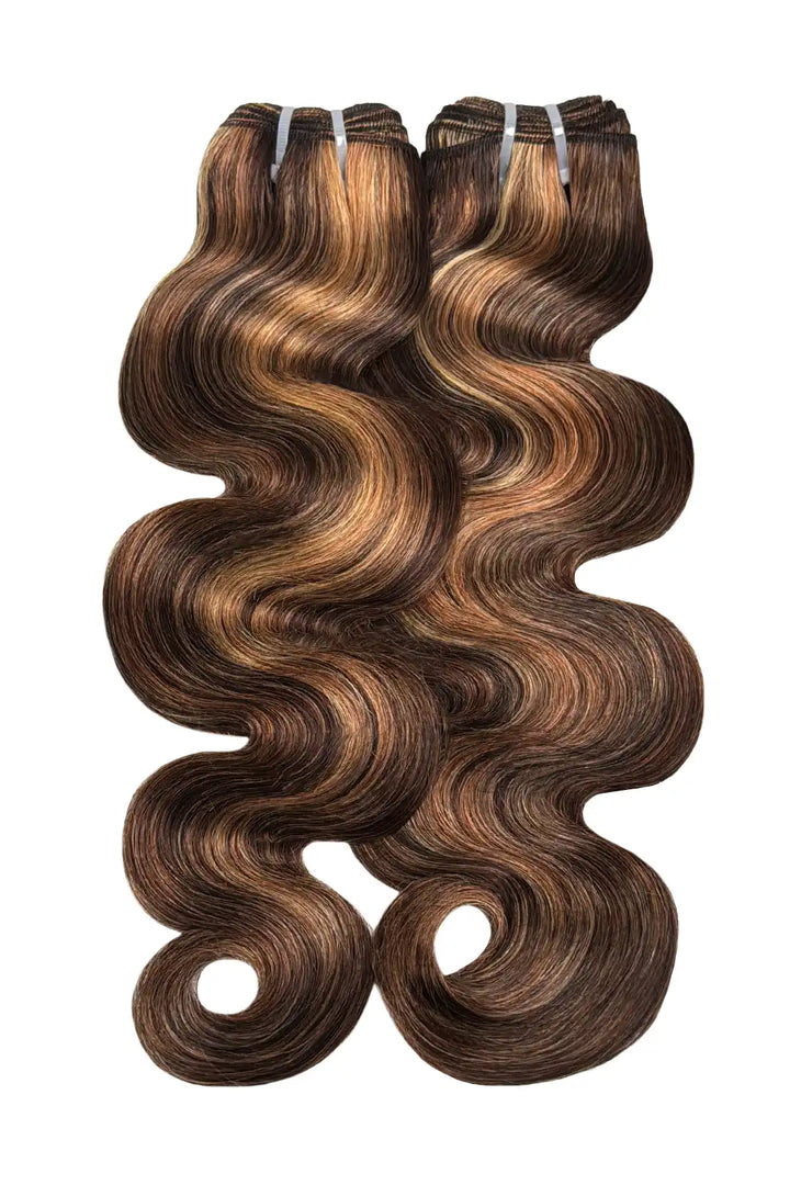 #4/27/30 Piano Color Cambodia Virgin Hair Bundles Body Wave