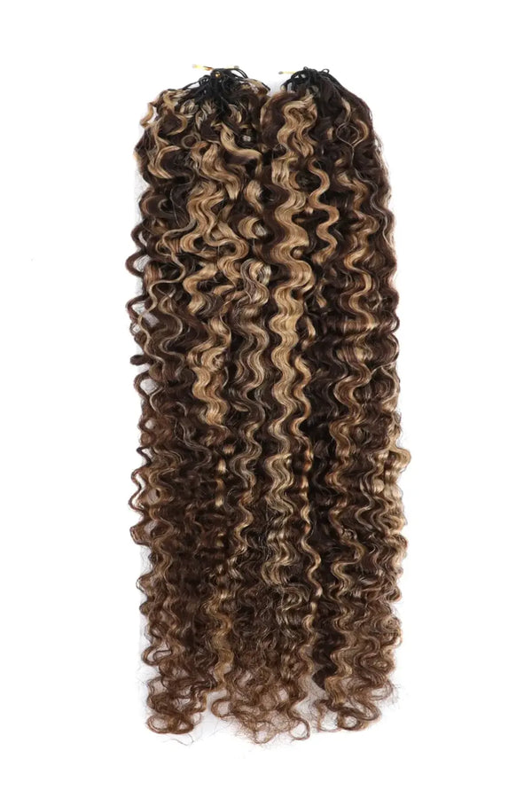 Highlight-Mix Nº 4/27 Wasser-Deep-Wave Federschmuck-Haarfasern