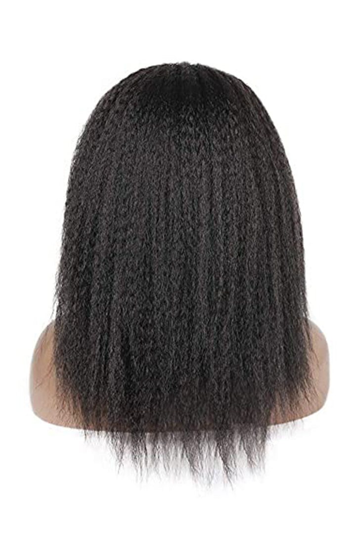 Yaki Straight Headband Wig Human Hair Styles AC11