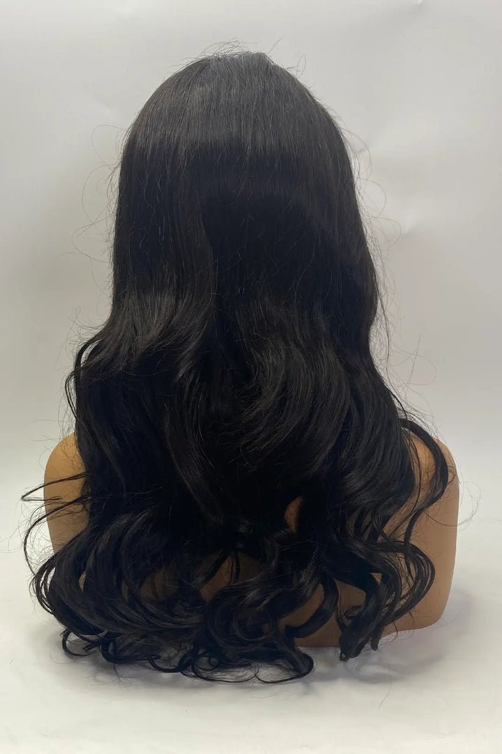 13x1x6 T-part Body Wave Lace Wig 20 Inch Natural Color