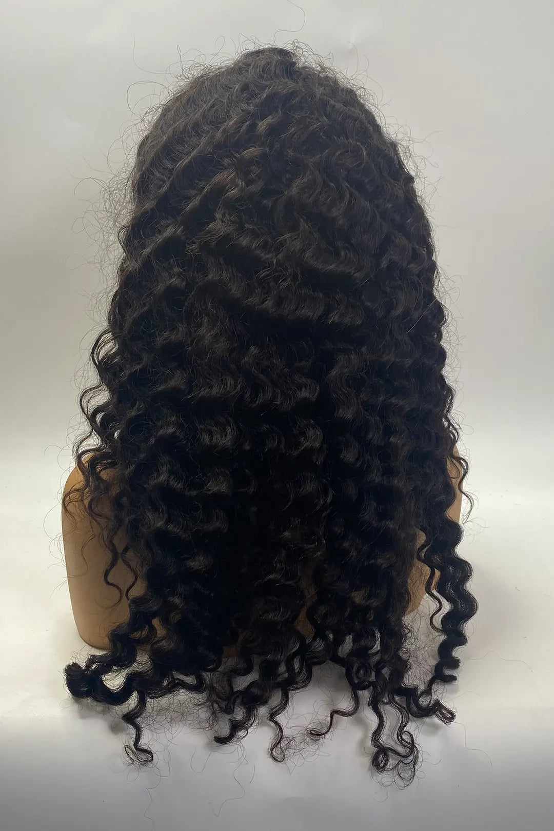 13x4 Full Lace Frontal Deep Wave Wigs 24 Inch Natural Color