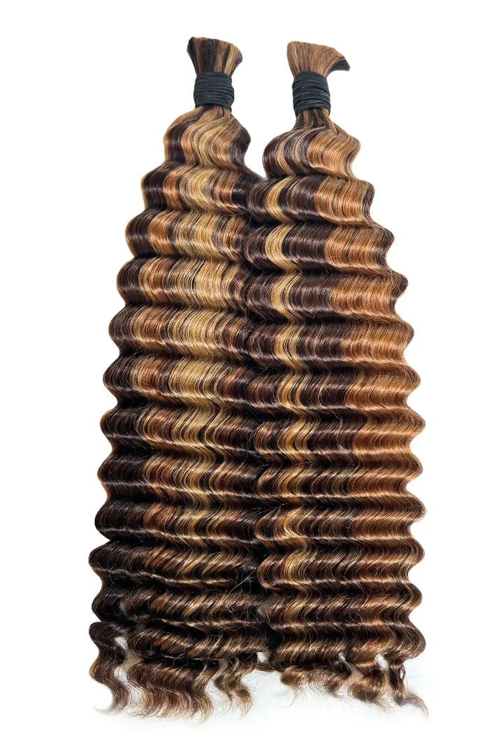 #4A/27/30 Piano Farbe Tiefe Welle Großhandelshaar zum Flechten BU55 
