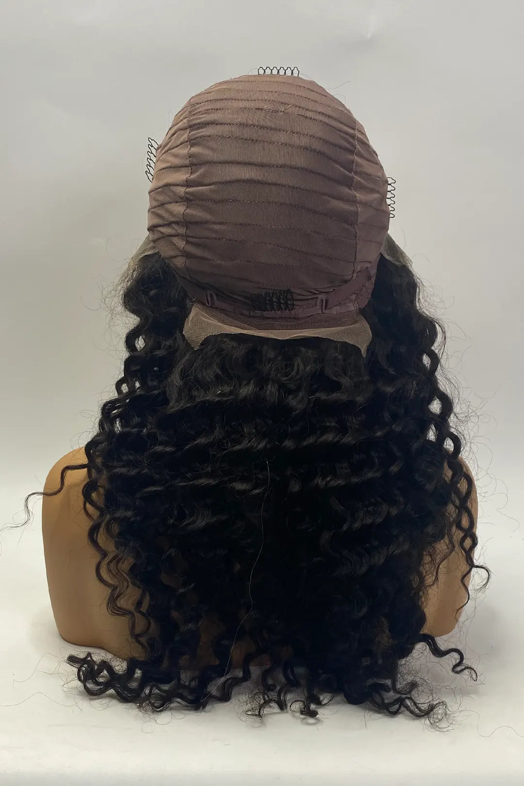 13x4 Full Lace Frontal Deep Wave Wigs 24 Inch Natural Color