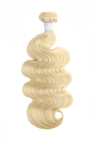 Extensiones de Cabello Rubias 613 con Ondas Corporales Brasileñas para Coser