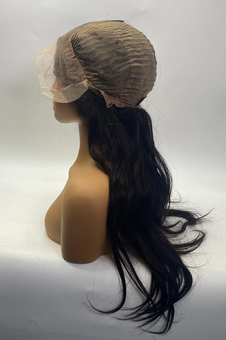 13x4 Lace Frontal Straight Wigs 22 Inch Natural Color
