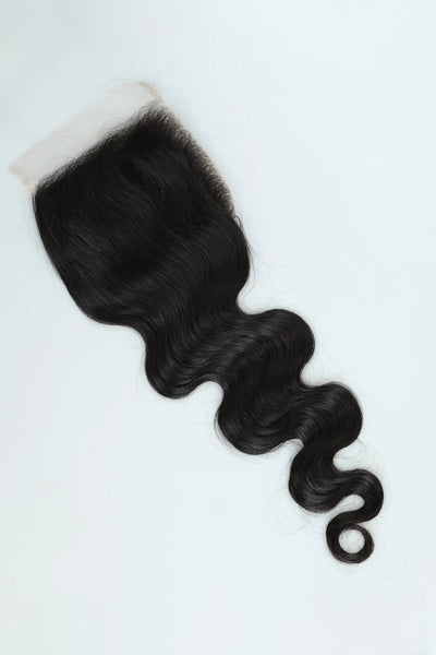 6x6 Lace Closure HD Body Wave Net voor pruik Cambodjaans maagdelijk haar