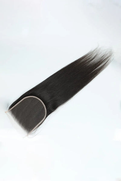 6x6 Lace Closure HD Steil Net voor Pruik Cambodjaans Onbewerkt Haar