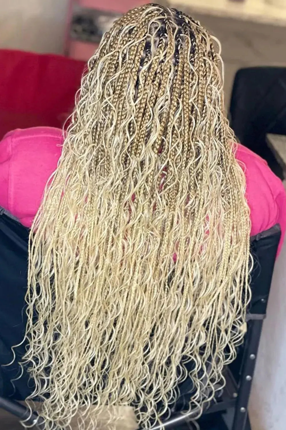 613 Blonde Deep Wave Bulk Human Hair BU04