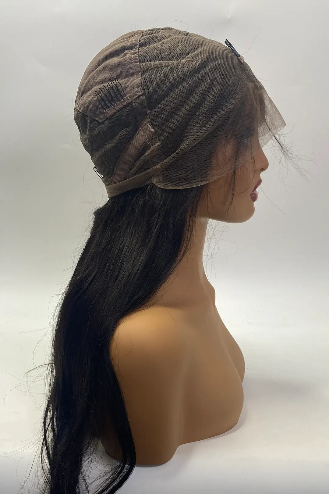 Full Lace Frontal Wig 22 Inch Natural Color