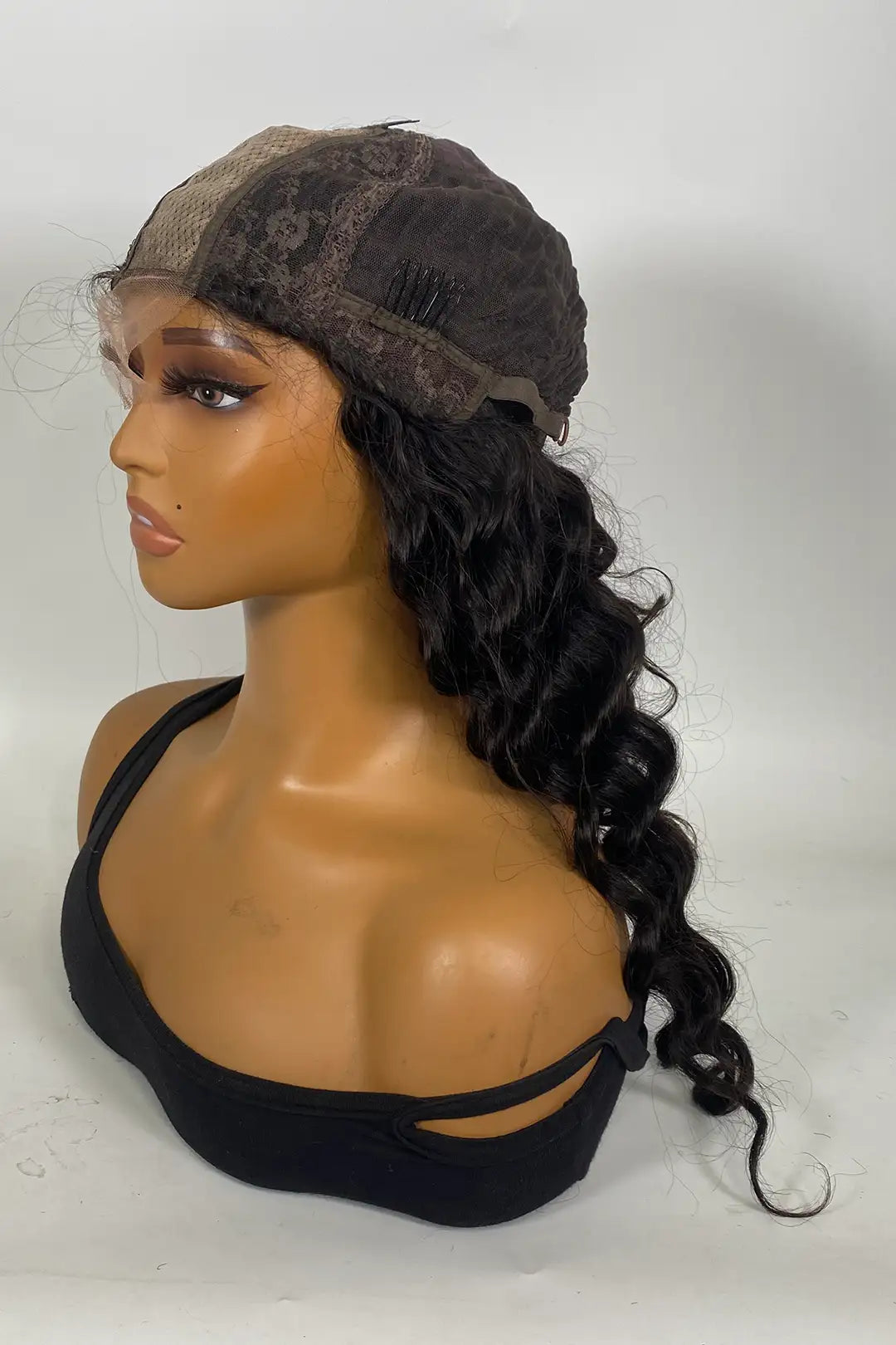 2x5 PU Silk Top Lace Wig 20 inch Loose Wave