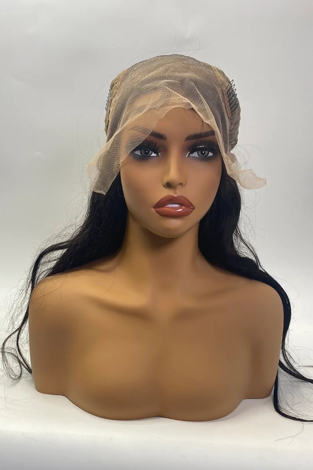13x4 Lace Frontal Straight Wigs 22 Inch Natural Color