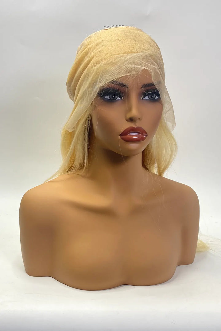 13x4 Lace Frontal Straight Wigs #613 Color