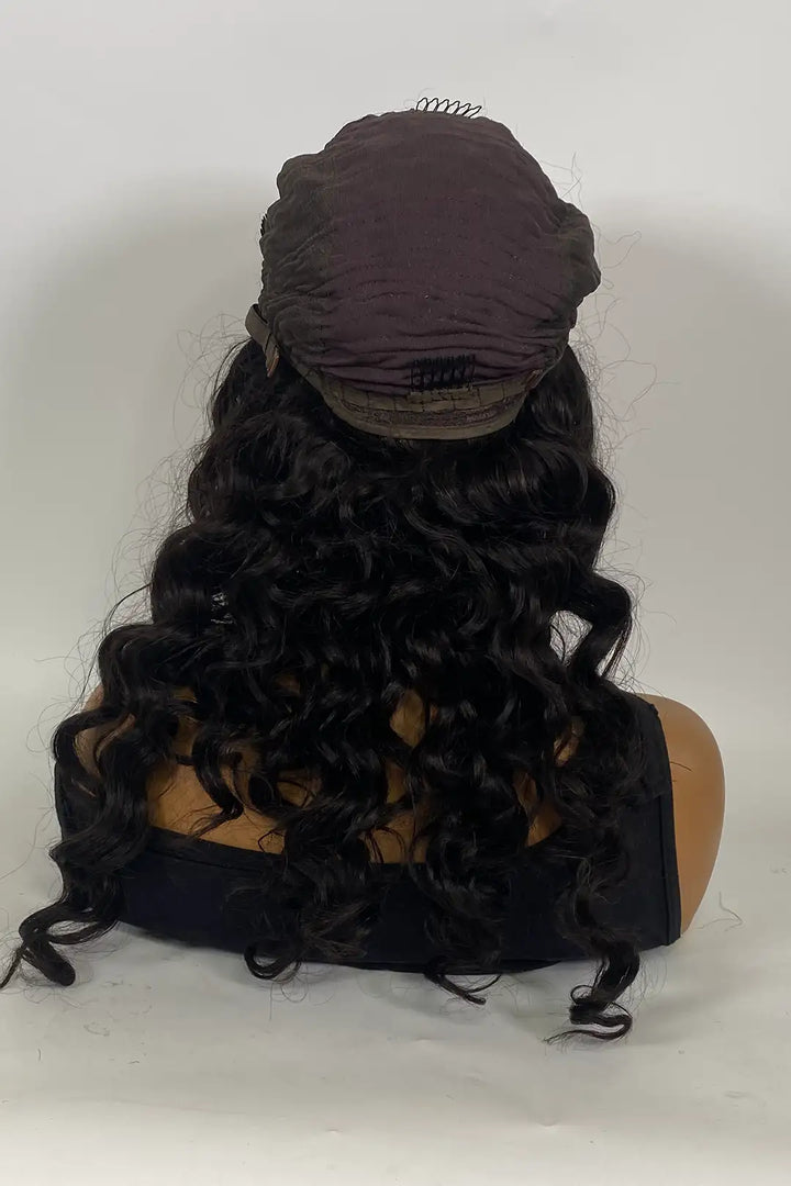 2x5 PU Silk Top Lace Wig 20 inch Loose Wave