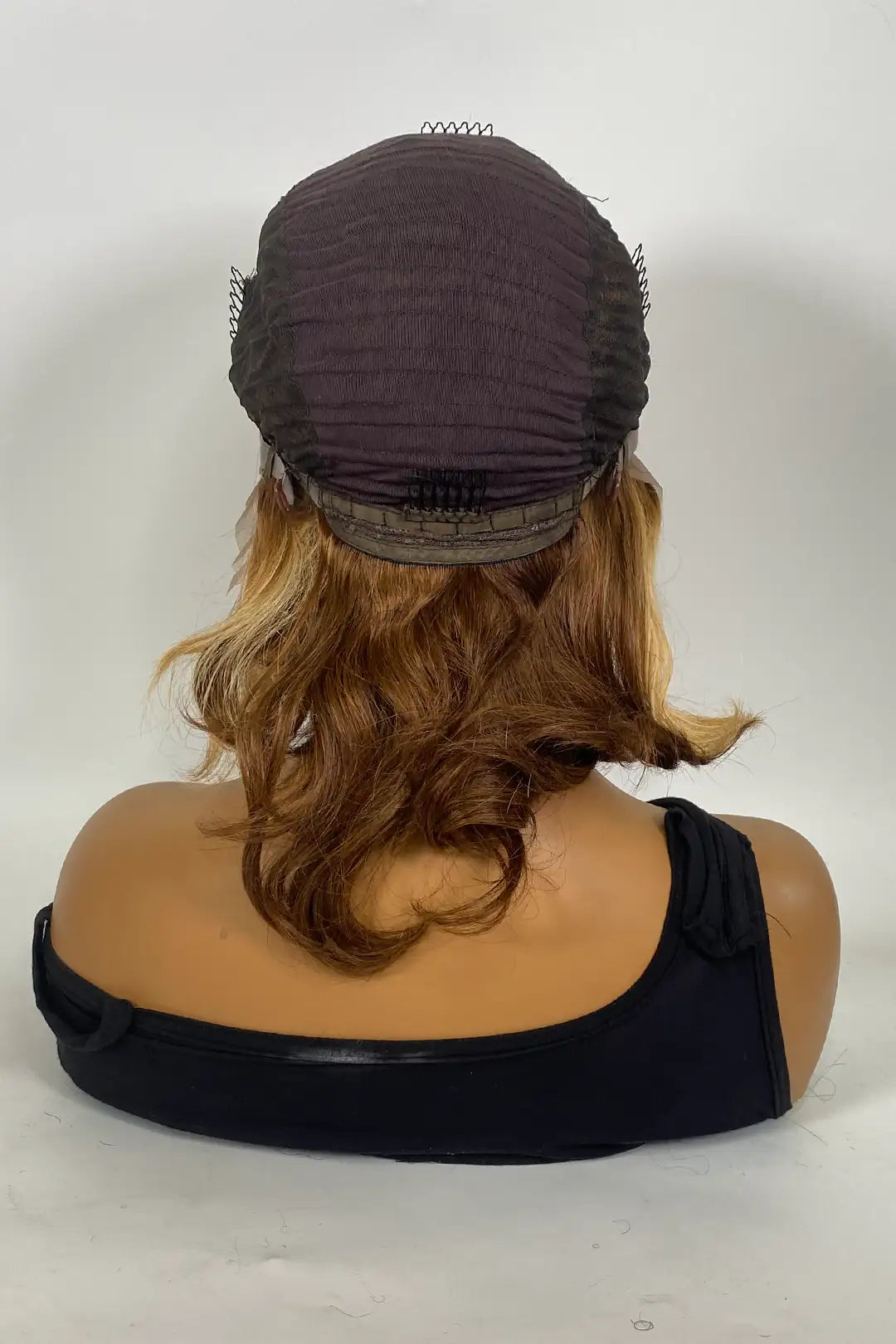 13x4 Full Lace Frontal Wig 12 Inch #27/#30 Color Bob