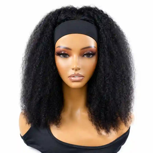 Beginner Friendly Headband Wigs Human Hair For Women