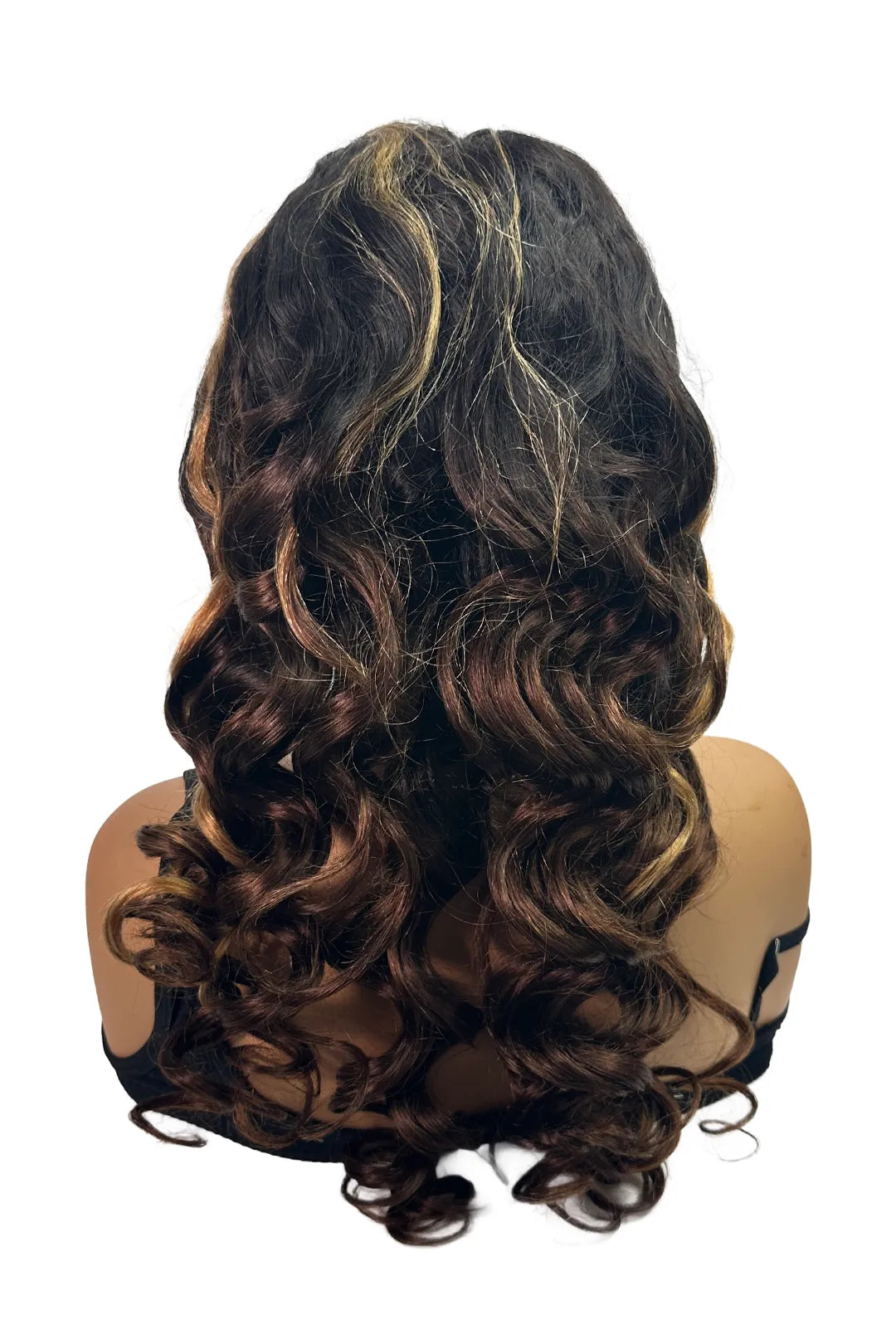 Ygwigs 13×6 Lace Front Wig 22inch Loose Wave Highlight Color