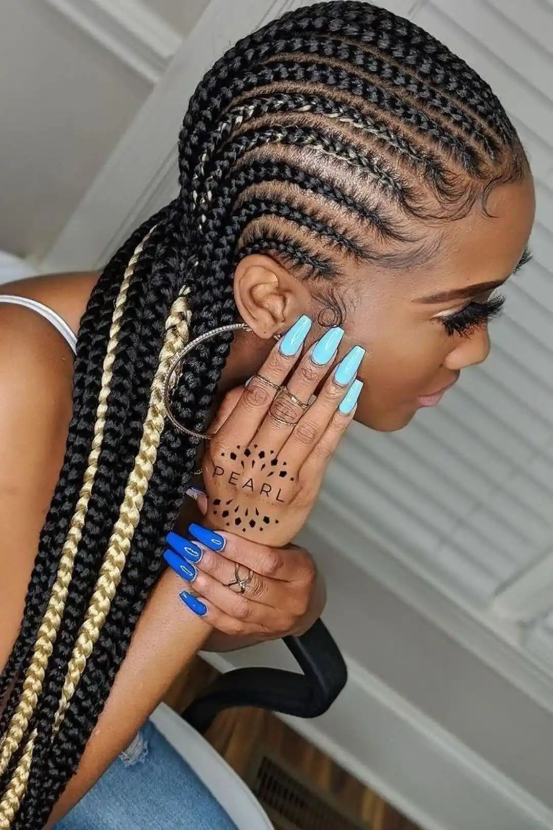 Feed in braids image gallery