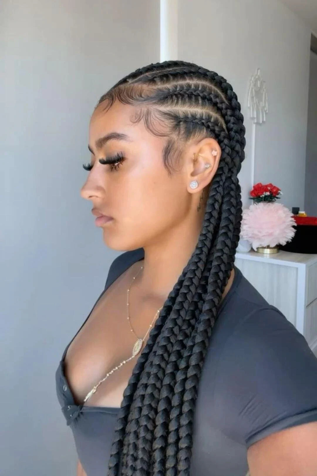 Feed in braids image gallery