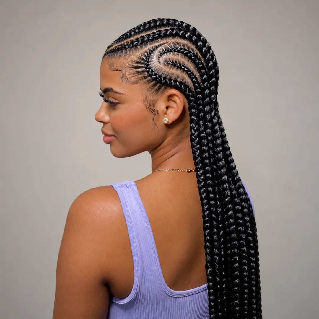 Feed-in braids