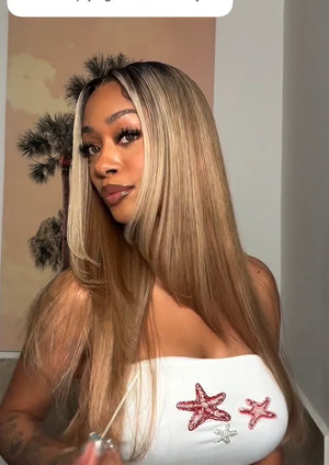 Ins influencer thestylistjasonia shows highlight blend 27 30 613 hair bundles body wave