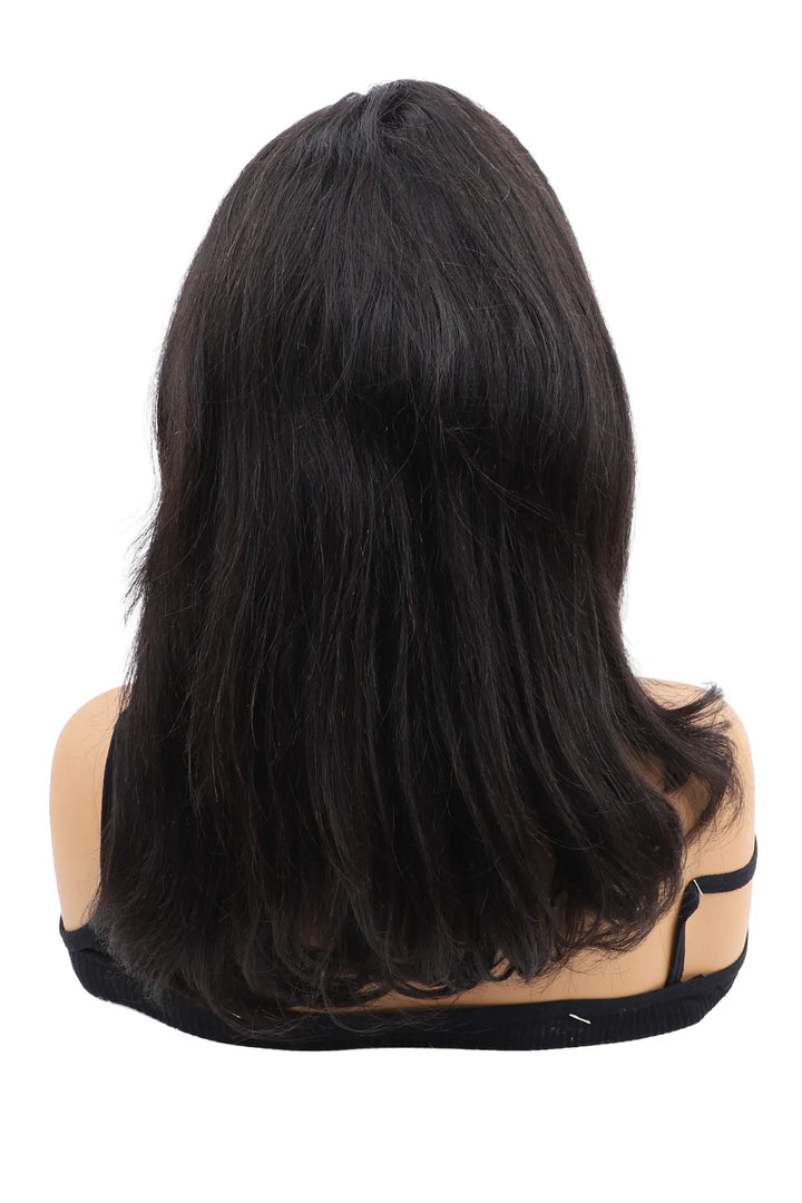 Peluca recta Ygwigs 13x6 HD Lace de color natural, 14 pulgadas