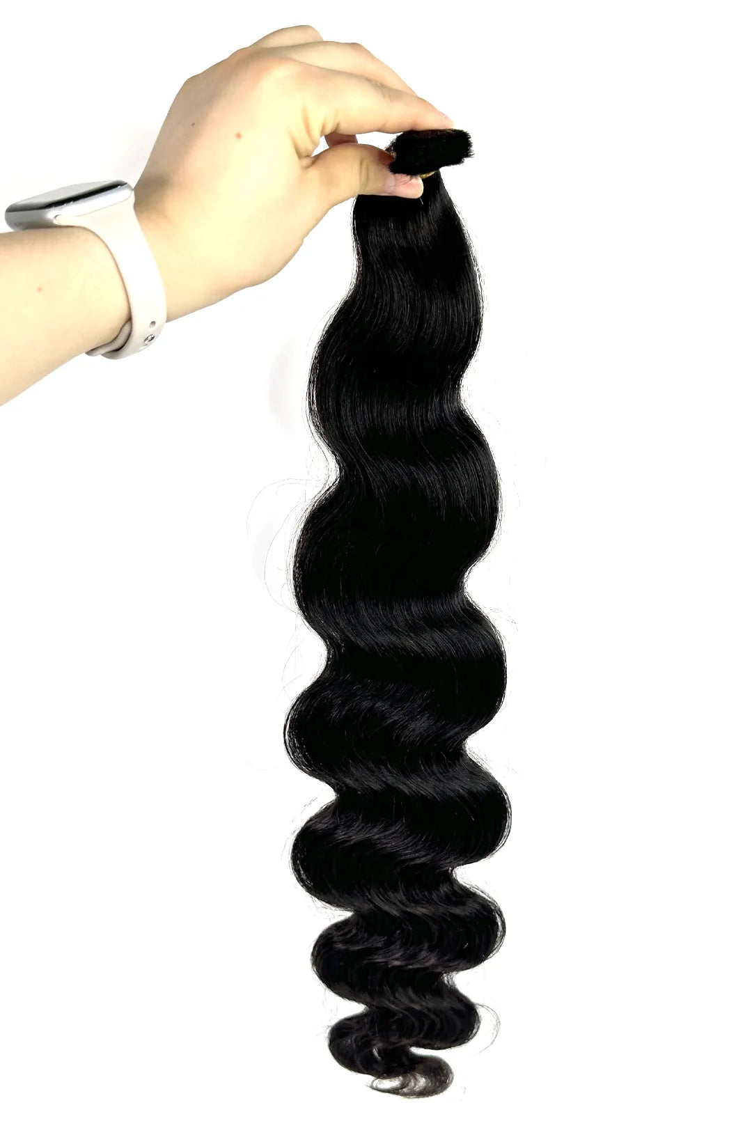 Ygwigs Double Drawn Body Wave Bulk Human Hair For Braiding Natural Color 28inch