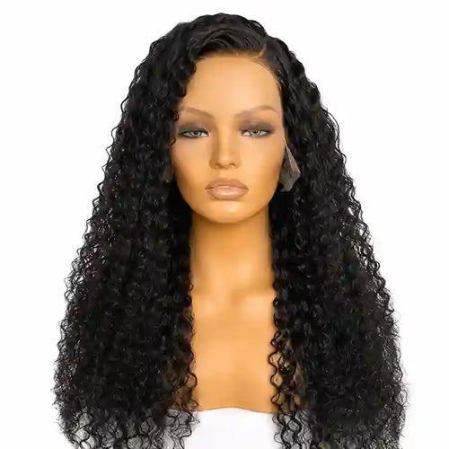 Long Curly Wigs Human Hair Black and Colorful Online