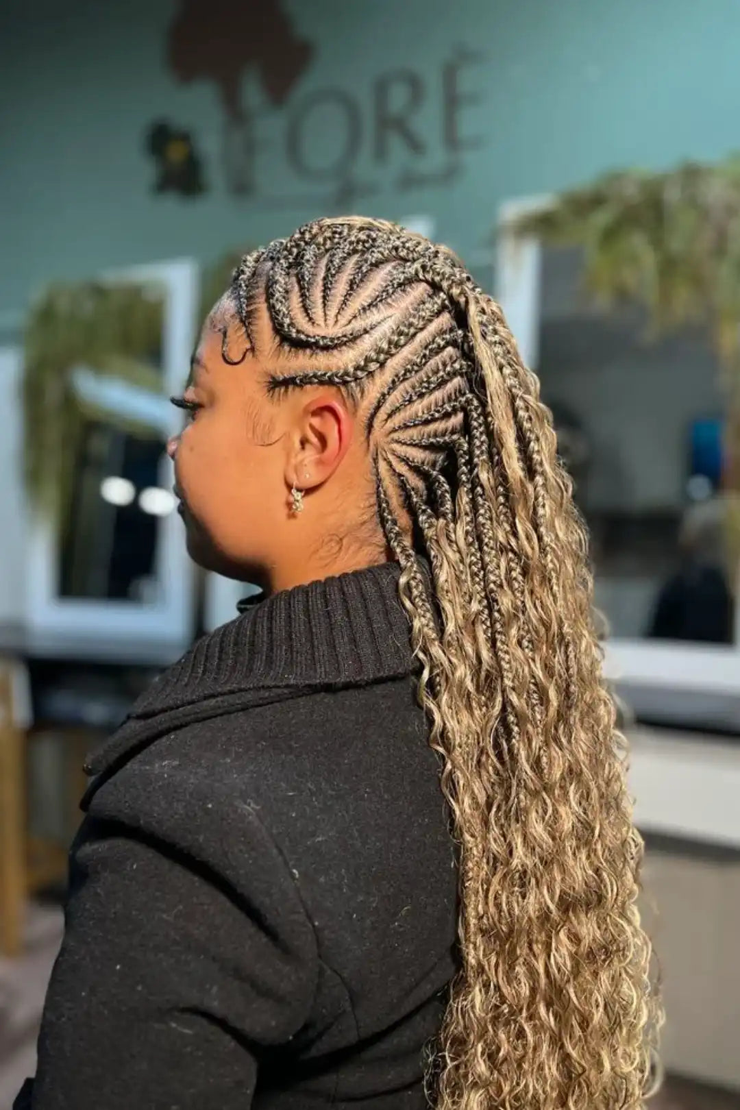 Mohawk braids image gallery