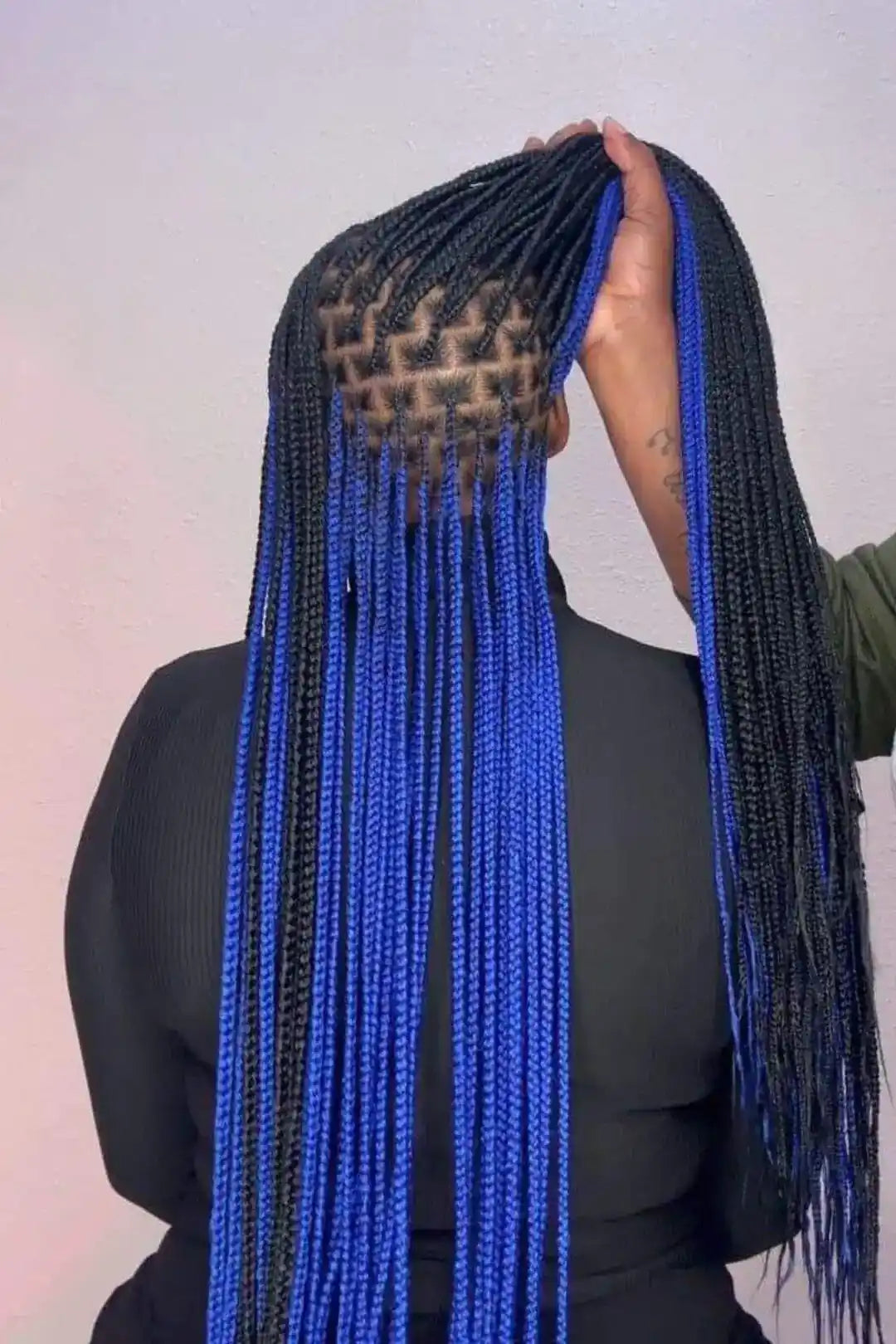 Peekaboo braids image gallery