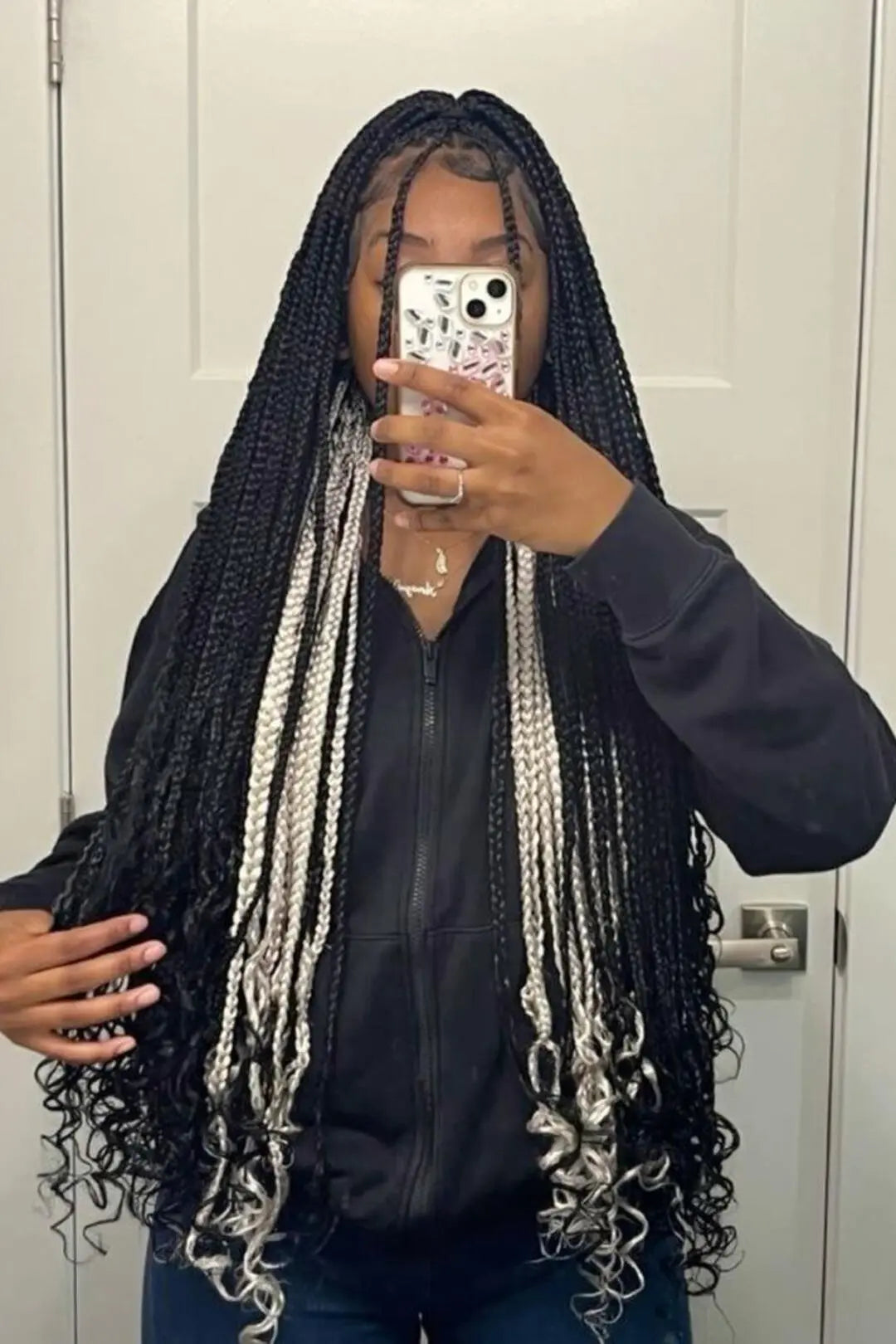 Peekaboo braids image gallery