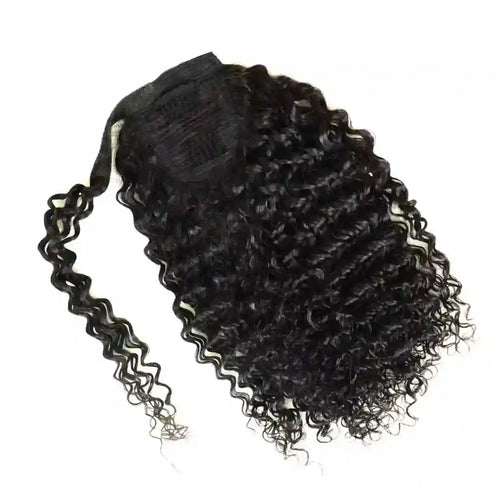 Human Hair Ponytail Extensions - Drawstring Ponytail