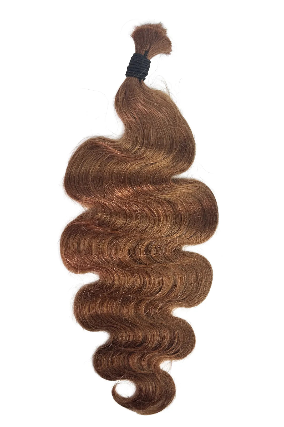 Ygwigs 30# Auburn Brown Bulk Hair For Braiding Body Wave