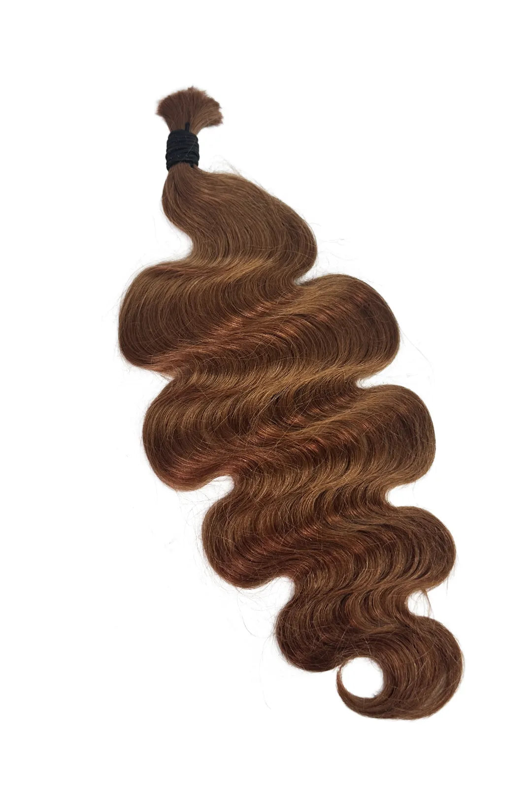 Ygwigs 30# Auburn Brown Bulk Hair For Braiding Body Wave
