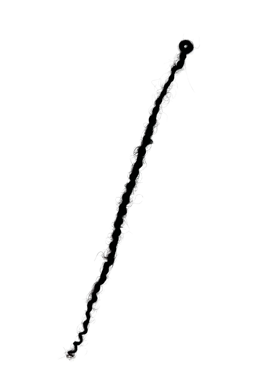 Ygwigs Twist Braided Feather Crochet Miracle Knots Human Hair Extension 10 inch