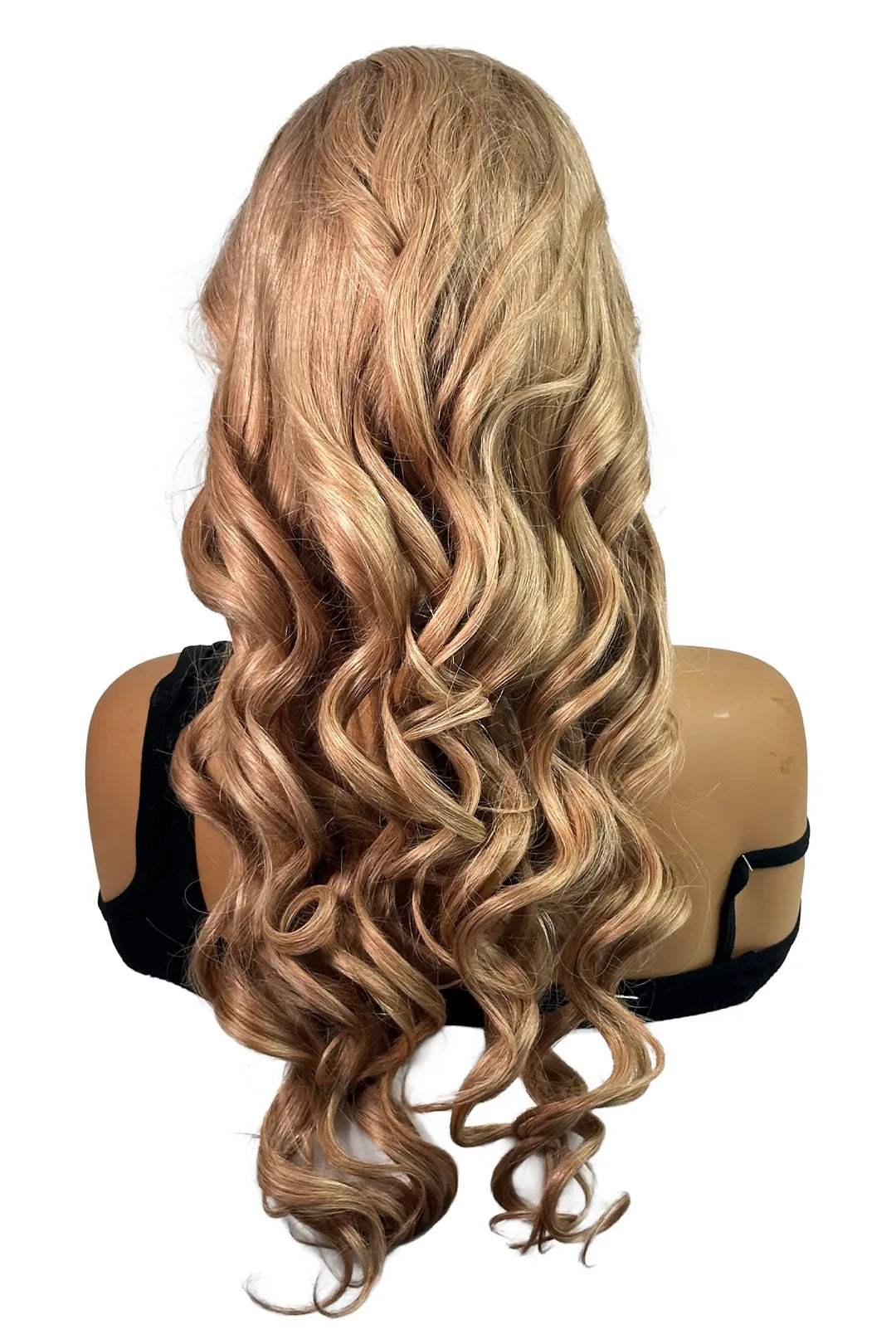 Ygwigs Blonde HD Lace Wig 5x5 Frontal Glueless Body Wave Hair 22 Zoll