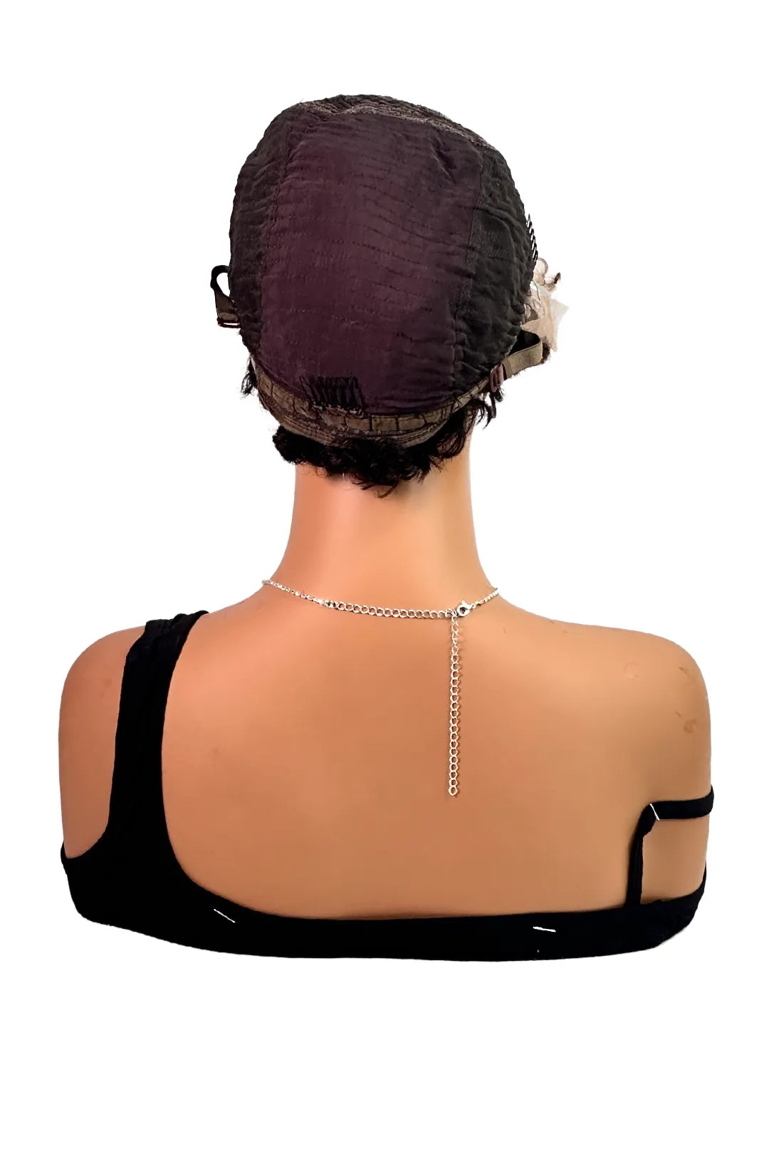 Ygwigs T Part Lace Wig T1B/27 Curly 10inch