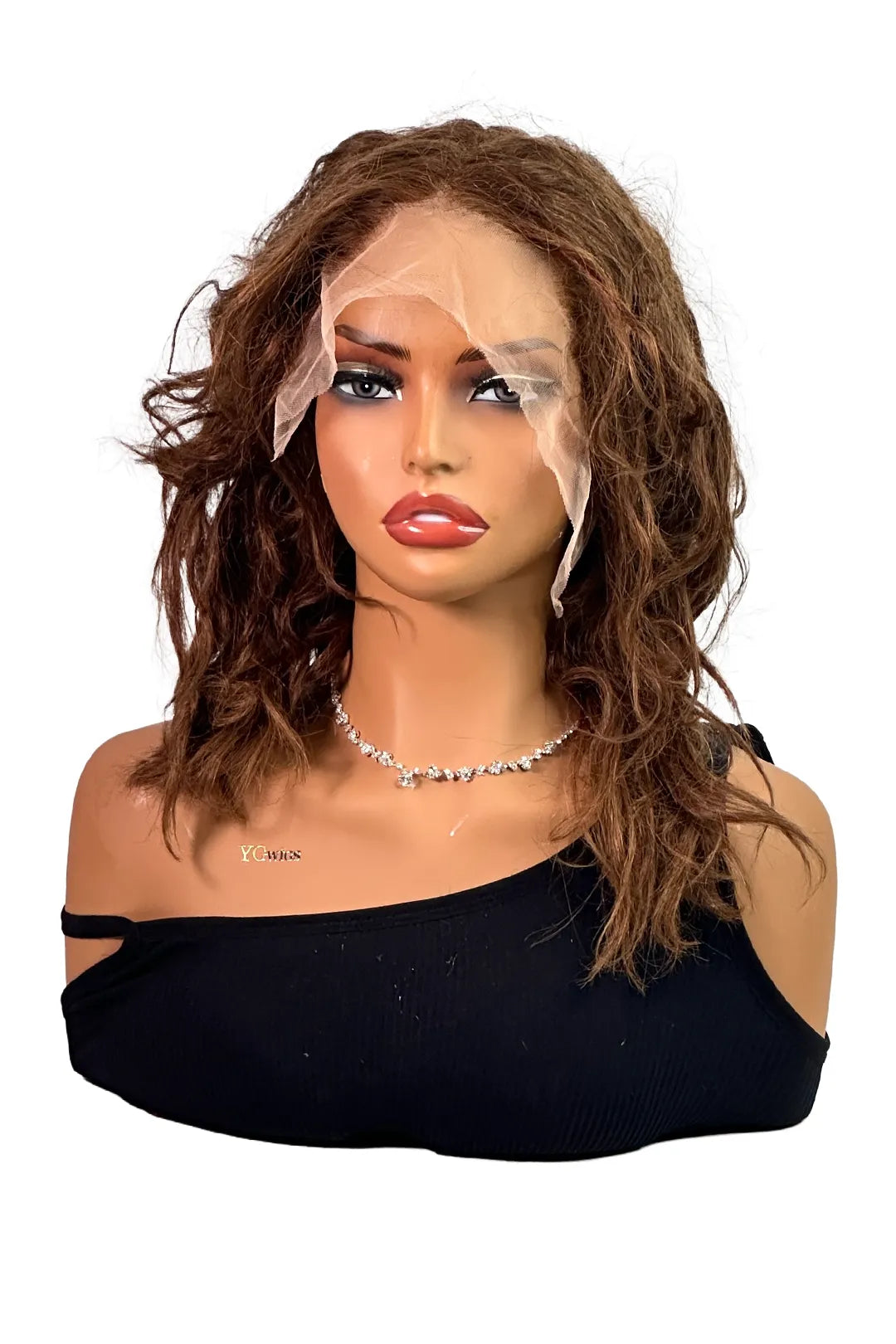 Ygwigs 13×6 Lace Front Wig 14inch Body Wave #30 Color
