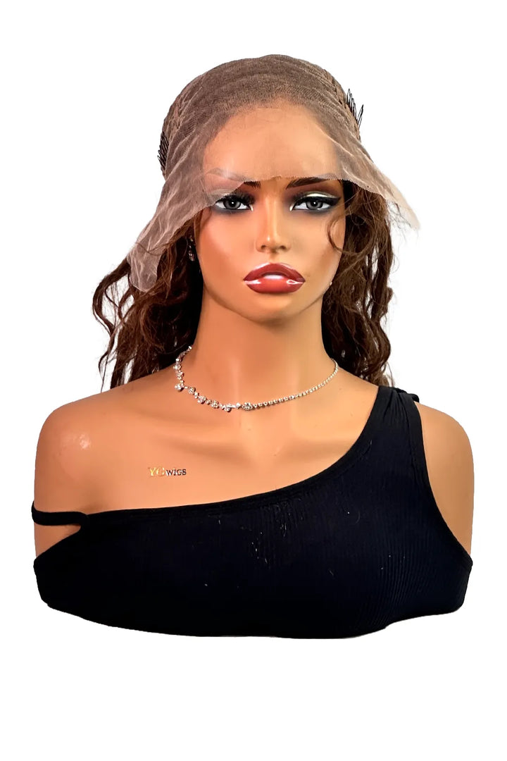Ygwigs 13×6 Lace Front Wig 14inch Body Wave #30 Color