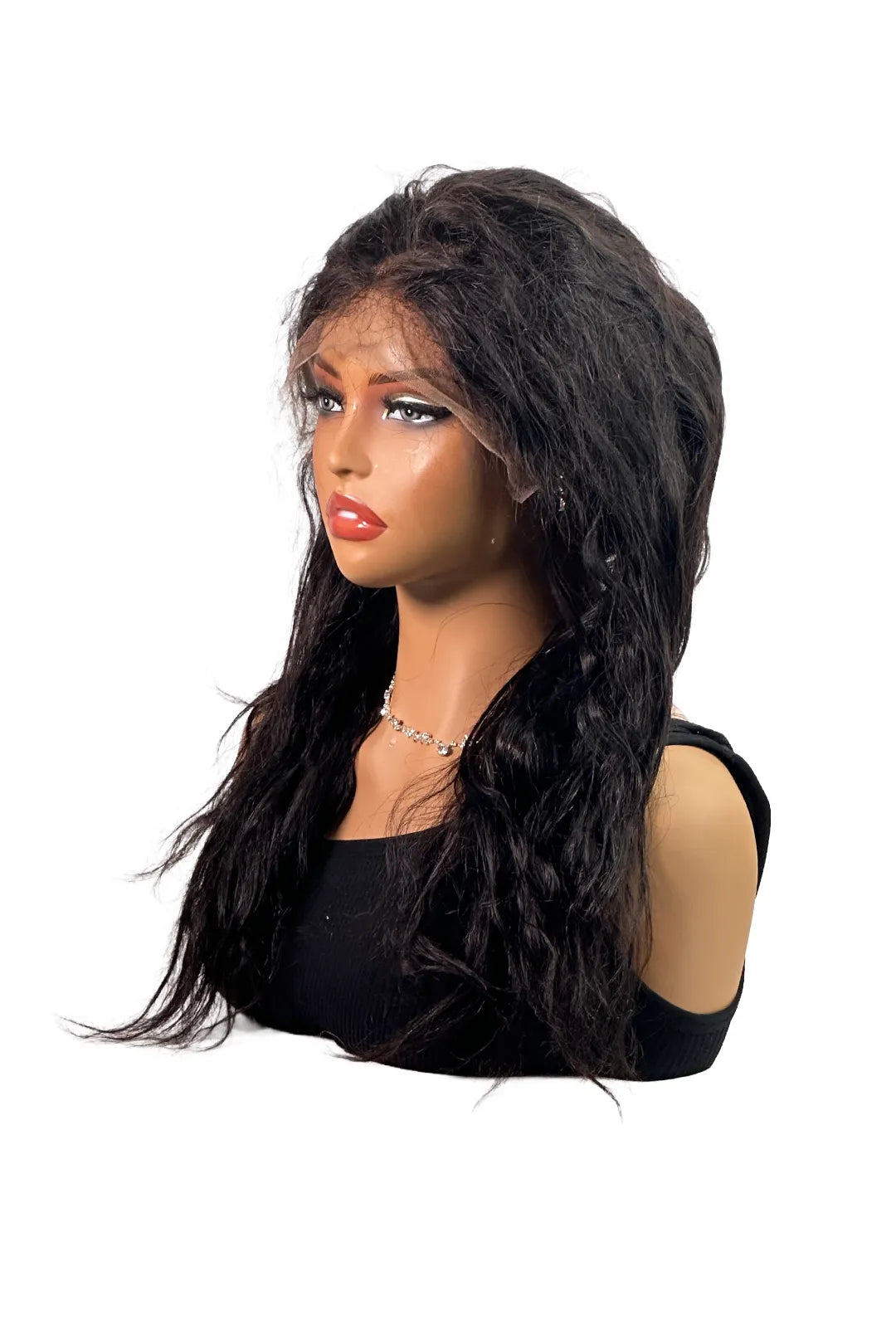 Ygwigs 13×6 Lace Front Wig 18inch Body Wave Natural Color
