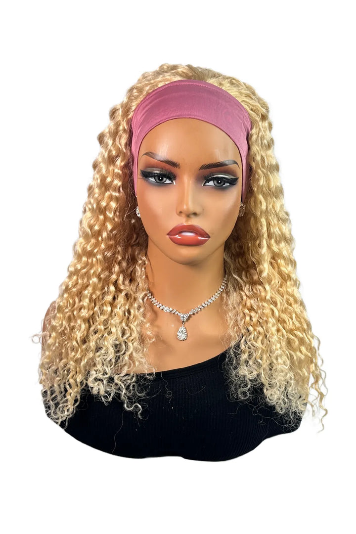 Ygwigs Non Lace Wig Water Wave 18inch #613 Color