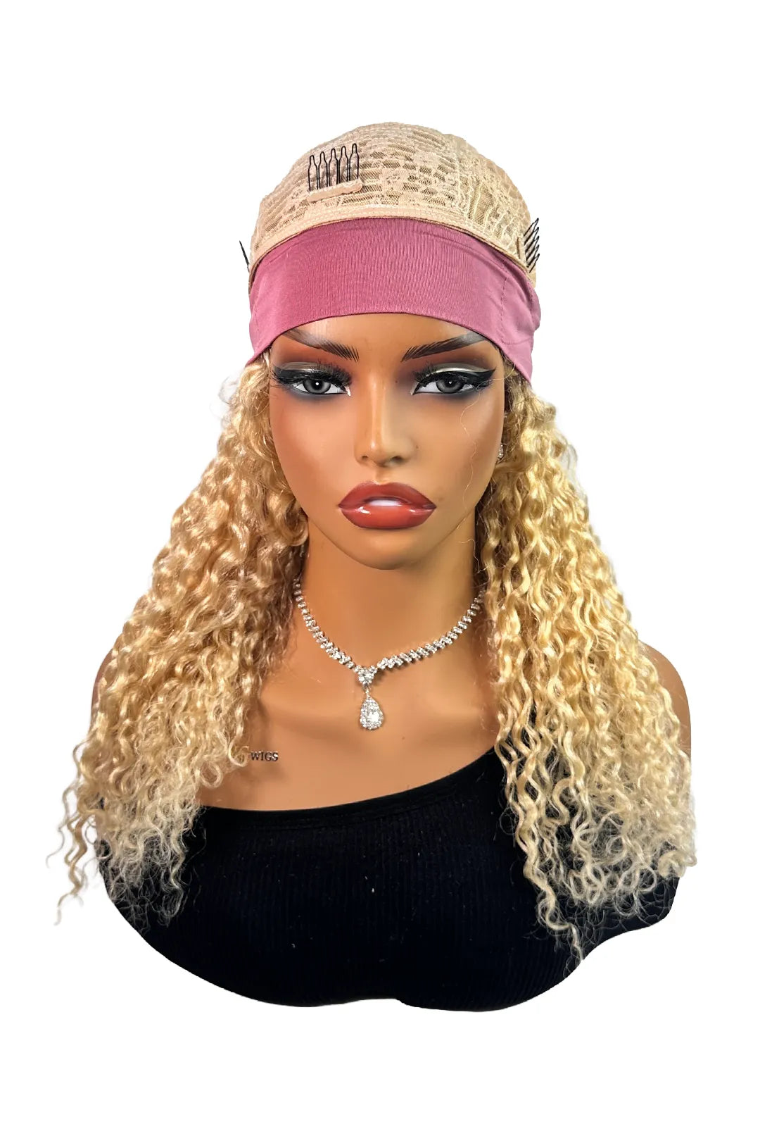 Ygwigs Non Lace Wig Water Wave 18inch #613 Color