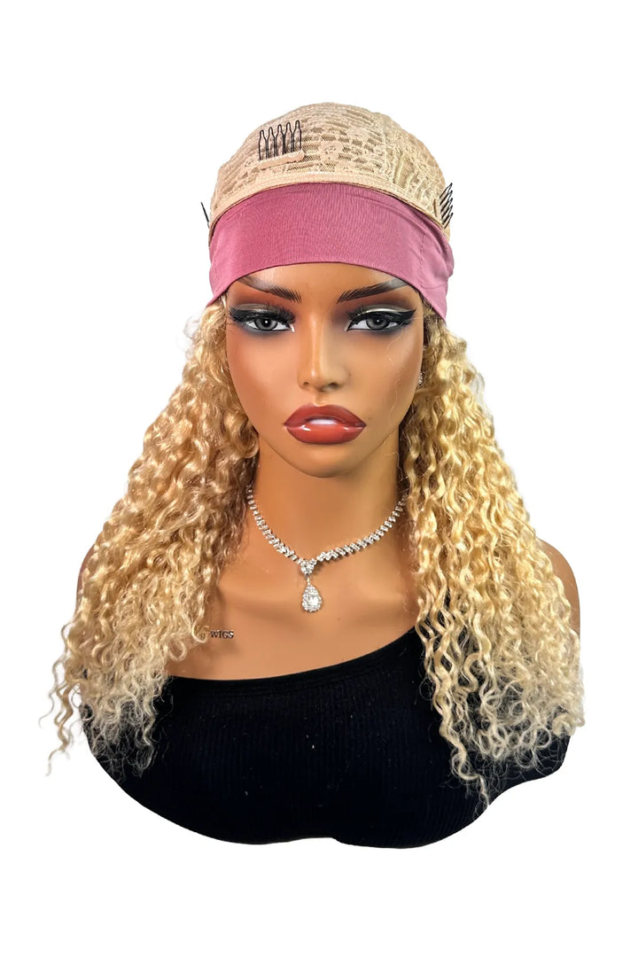 Ygwigs Non Lace Wig Water Wave 18inch #613 Color