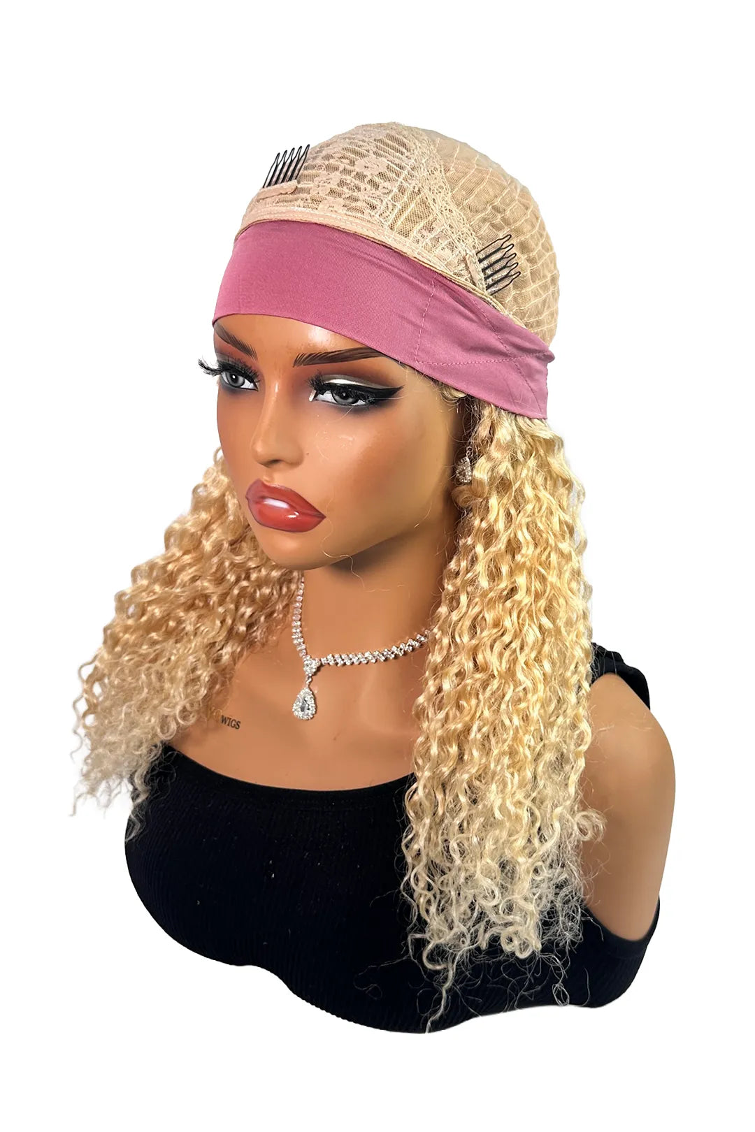 Ygwigs Non Lace Wig Water Wave 18inch #613 Color