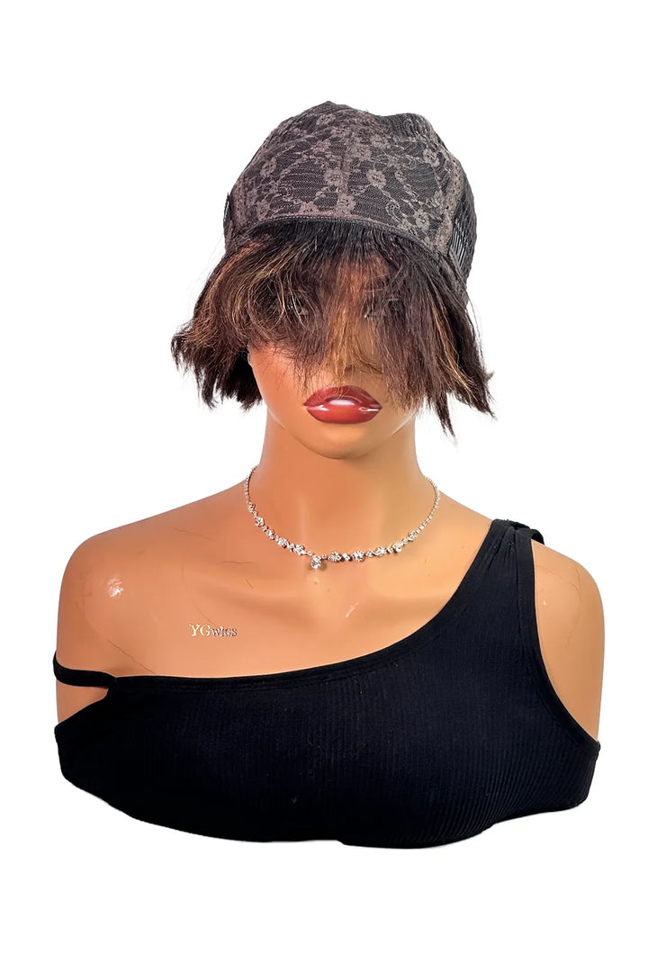 Ygwigs Non-Lace Wigs Yaki Bob 20cm T1B/33