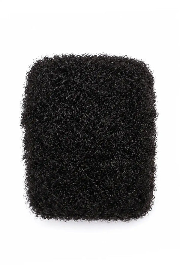 Afro kinky bulk haar voor dreadlocks vlechten, natuurlijk zwart, 50g verpakking