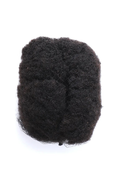 Cheveux Afro Kinky en vrac pour tressage de dreadlocks, noir naturel, paquet de 50 g
